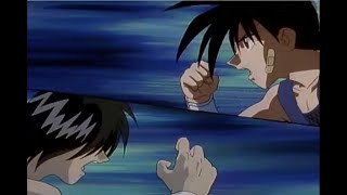 Flame of Recca  Recca vs Saicho Tagalog [upl. by Ainecey718]