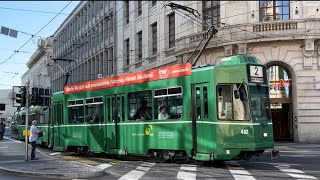 Tramverkehr in Basel am 6 September 2024  Straßenbahn Basel Schweiz [upl. by Gean]