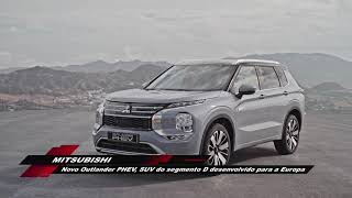 Mitsubishi  Novo Outlander PHEV SUV do segmento D desenvolvido para a Europa [upl. by Nevs]