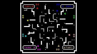 Arcade Longplay  Tank 8 1976 Atari [upl. by Sauers]