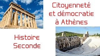 Spé HGGSP et Seconde Citoyenneté et démocratie à Athènes [upl. by Durward]