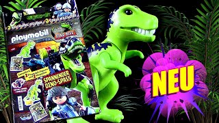 Playmobil ® Dino Rise  Dino Spass Tüte Nr 1 mit 2 Figuren amp 2 Magazine  Was ist drin [upl. by Cirle]