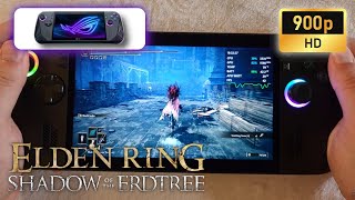 ASUS ROG Ally X  Elden Ring  Shadow of the Erdtree 900p  Medium settings [upl. by Eibob916]