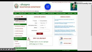 How to do online appointments on Tamil nadu registrations dept [upl. by Jarvis]