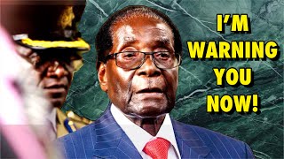 LAST SPEECH OF ROBERT MUGABE BEFORE HE DIED  HE WARNED AFRICAN LEADERS ABOUT THIS… [upl. by Assitruc]