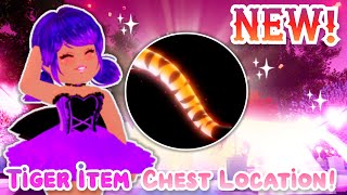 NEW CHEST LOCATION LUNAR NEW YEAR TIGER ACCESSORY Royale High Chests [upl. by Penrose579]