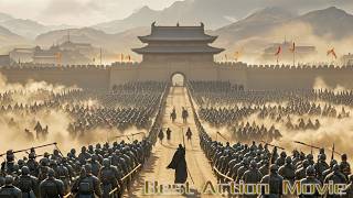 War Movie The useless emperor is secretly a kung fu master defeating 400000 rebels kungfu [upl. by Ojyllek]