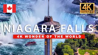 🇨🇦 Niagara Falls Wonder of the World Walking Tour  Canada  4K HDR  60fps [upl. by Aniraad91]