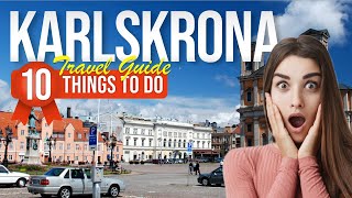 TOP 10 Things to do in Karlskrona Sweden 2024 [upl. by Boorman]