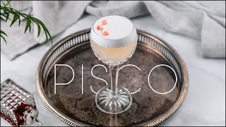 PISCO SOUR 2 WAYS  How to make a classic Pisco sour cocktail and a funky one [upl. by Pierpont]