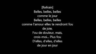 Belles belles belles Claude François Paroles [upl. by Aihset]