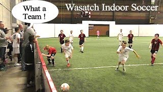 Strikers Green vs Wasatch JS  U1112 Indoor Soccer [upl. by Ecille925]