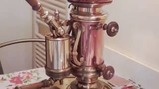 Stefano Ugolini espresso machine Vintage coffee taste [upl. by Sterner]