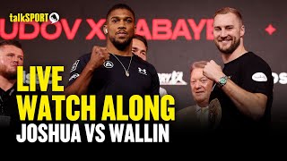 ANTHONY JOSHUA V OTTO WALLIN LIVE WATCHALONG  Day of Reckoning  talkSPORT Boxing [upl. by Matthaus975]