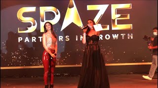 Vaani kapoor live performance 🎭 in Gurugram [upl. by Arrahs]