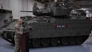 The Armys Bradley Fighting Vehicle Got an Iron Fist to Smack Down Missiles [upl. by Salisbury]