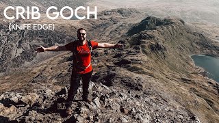 Climbing Yr Wyddfa Snowdon on the HOTTEST day of the year via the HARDEST route Crib Goch ⛰️☀️ [upl. by Bronny873]