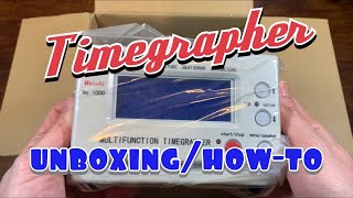 Timegrapher Unboxing and First Use Weishi No 1000 [upl. by Reidid]