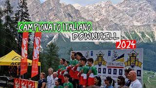 UNA PISTA DELLA MADONNA CAMPIONATO ITALIANO DOWNHILL 2024 a CORTINA DAMPEZZO [upl. by Agnes]