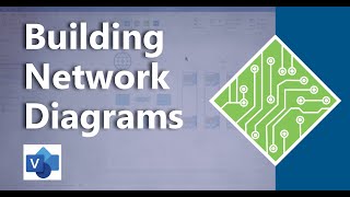 Building a Network Diagram Using Microsoft Visio 2021 [upl. by Canice]