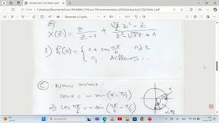 Exercice sur la Transformée en Z des fonction sinusoïdales [upl. by Eintruok402]