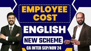 Employee Cost Labour Costing in English  CA Inter Costing Chapter 3  Labour Costing  ICAI Exams [upl. by Gifford717]