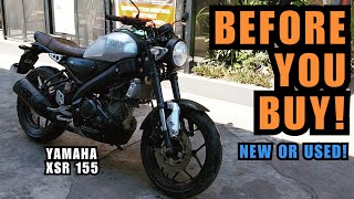 YAMAHA XSR155  We fixed a customers bike then test rode it  Honest Mixed feelings review [upl. by Maurili]