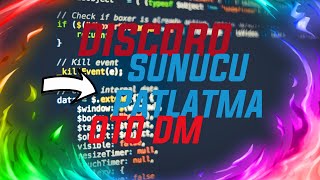 DİSCORD SUNUCU PATLATMA  OTO DM ATAN SELF BOT YAPIMI  😱 [upl. by Avert117]