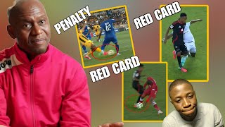 Victor Hlungwani On Orlando Pirates Mofokeng RED CARDS Kaizer Chiefs Penalty amp More [upl. by Erna983]