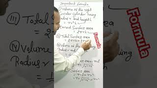 👌viralvideo maths exam important formulaclass 11thclass 12th mathsmathematics [upl. by Hanas841]