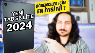 Yeni Samsung Galaxy Tab S6 LİTE 2024 İnceleme  TRDE İLK [upl. by Eikcid773]