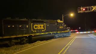 CSX L042 Chase with Updated Crossing [upl. by Dillon]