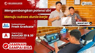 Kursus AutoCAD 2D dan 3D Online Bersertifikat di Bekasi [upl. by Riamo]