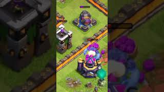 Yeti vs Cannon  subscribe clashofclans shortsfeed coc shortvideo gaming short [upl. by Baptiste]