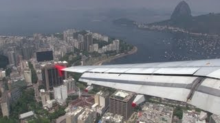 Best Approach in the World Rio de Janeiro Santos Dumont [upl. by Arramahs61]