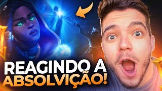 REAGINDO A NOVA CINEMATIC DOS SENTINELAS DA LUZ ABSOLVIÇÃO  LOL [upl. by Akoek]