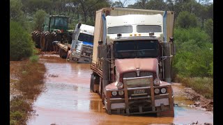 Camiones y Grúas Atascados en el barro Truck stuck in the mud [upl. by Woodruff]