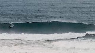 BIG WAVE PADDLE session at Nazaré – October 20 2024 [upl. by Aniratak495]