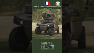 DRAILER  Multipurpose tactical robot from Arquus France army military [upl. by Rorke752]