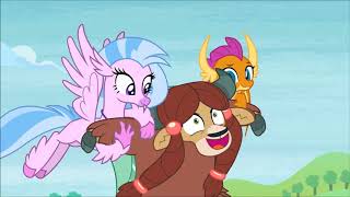 Smolder Silverstream Yona Ocellus Gallus and Sandbar learning friendship by doing [upl. by Haonam688]