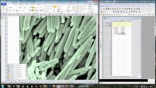 How to measure nanoparticle size distribution using SEM pic [upl. by Kelam843]