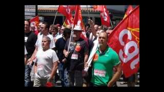 Assemblée générale du groupe Gascogne  CGT Manif de Dax 5 juin 2012 N°3wmv [upl. by Anawik]