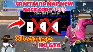 How To Change Craftland map New Hack Cod Kya hai 🤯 watch full video  freefire craftland viral [upl. by Alston319]