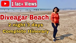 Diveagar Complete Itinerary  2 night 3 days tour diveagar  Best beach near Pune  Findingindia [upl. by Huckaby]