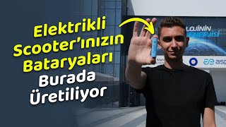 ASPİLSAN Enerji Lityum İyon Pil Üretim Tesisindeydik [upl. by Arley]