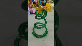 amazing Christmas tree 🎄 paper craft idea for kidsEasiest paper craft shortfeedkidscrafthandmade [upl. by Naujad171]