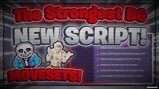 The Strongest Battlegrounds Script  Hack  SANS MOVESET  AUTOFARM  MORE  PASTEBIN 2024 [upl. by Anaerb]