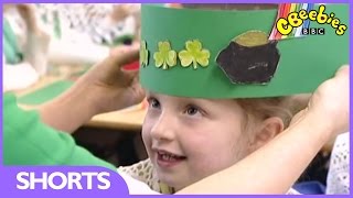 CBeebies Preparing For St Patricks Day  Lets Celebrate [upl. by Solenne]