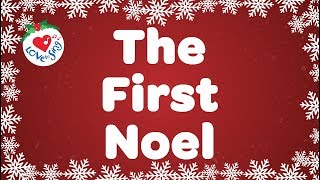 The First Noel with Lyrics  Christmas Song amp Carol [upl. by Retrak]