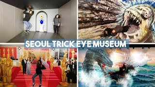 Trick Eye Museum in Seoul 서울 트릭아이미술관  By Angels ITALY ENG SUB [upl. by Eilahtan]